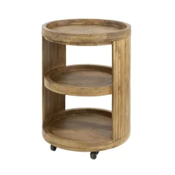 Namra Wijntrolley Mangohout Ø55cm