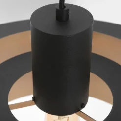 Naro 1-lichts Hanglamp Zwart