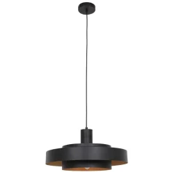Naro 1-lichts Hanglamp Zwart