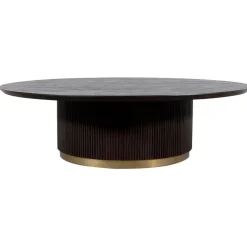 Naro Salontafel Zwart Mangohout 150cm