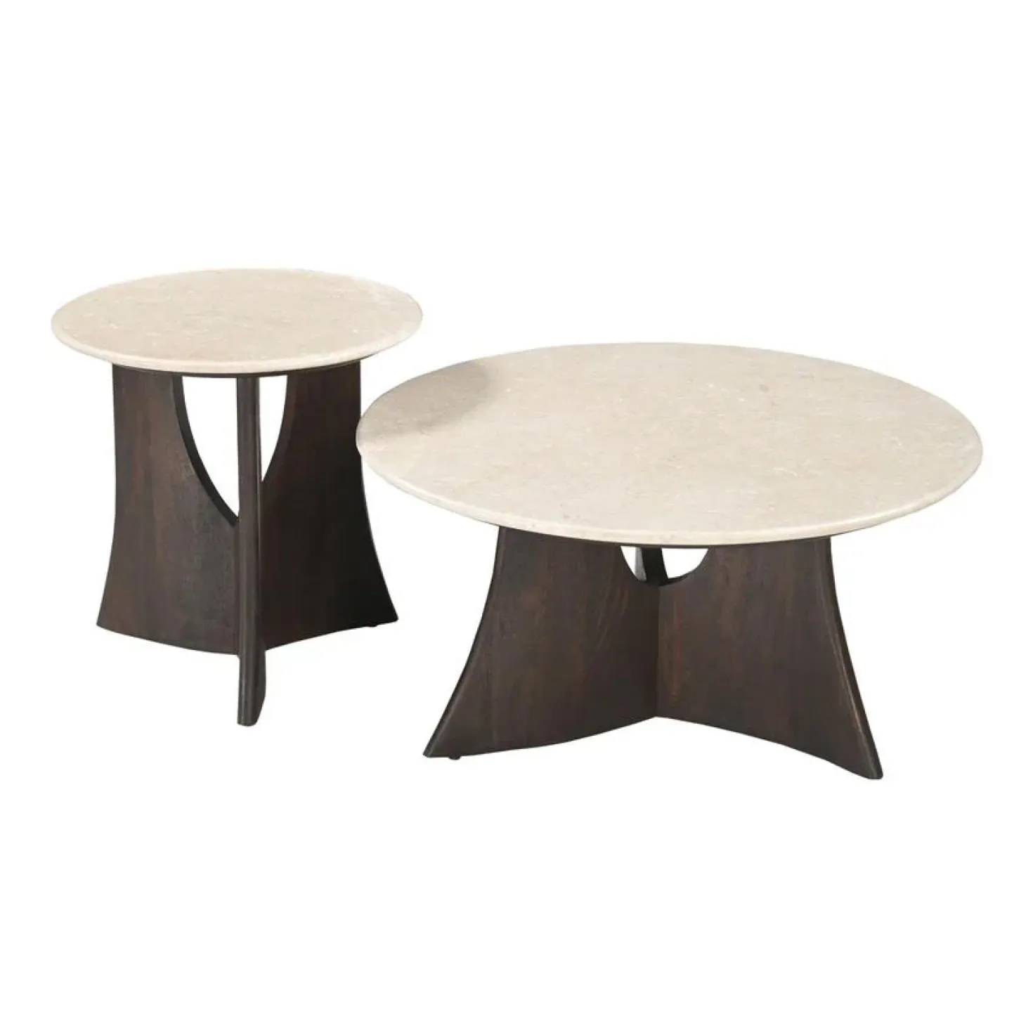 Nate Salontafel marmer 80cm