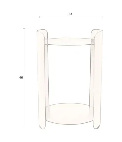Navagio Bijzettafel Groen 31cm