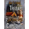 Need to go Camping - metalen bord