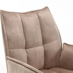 Nelly eetkamerstoel velvet beige
