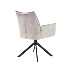Nelly eetkamerstoel velvet champagne