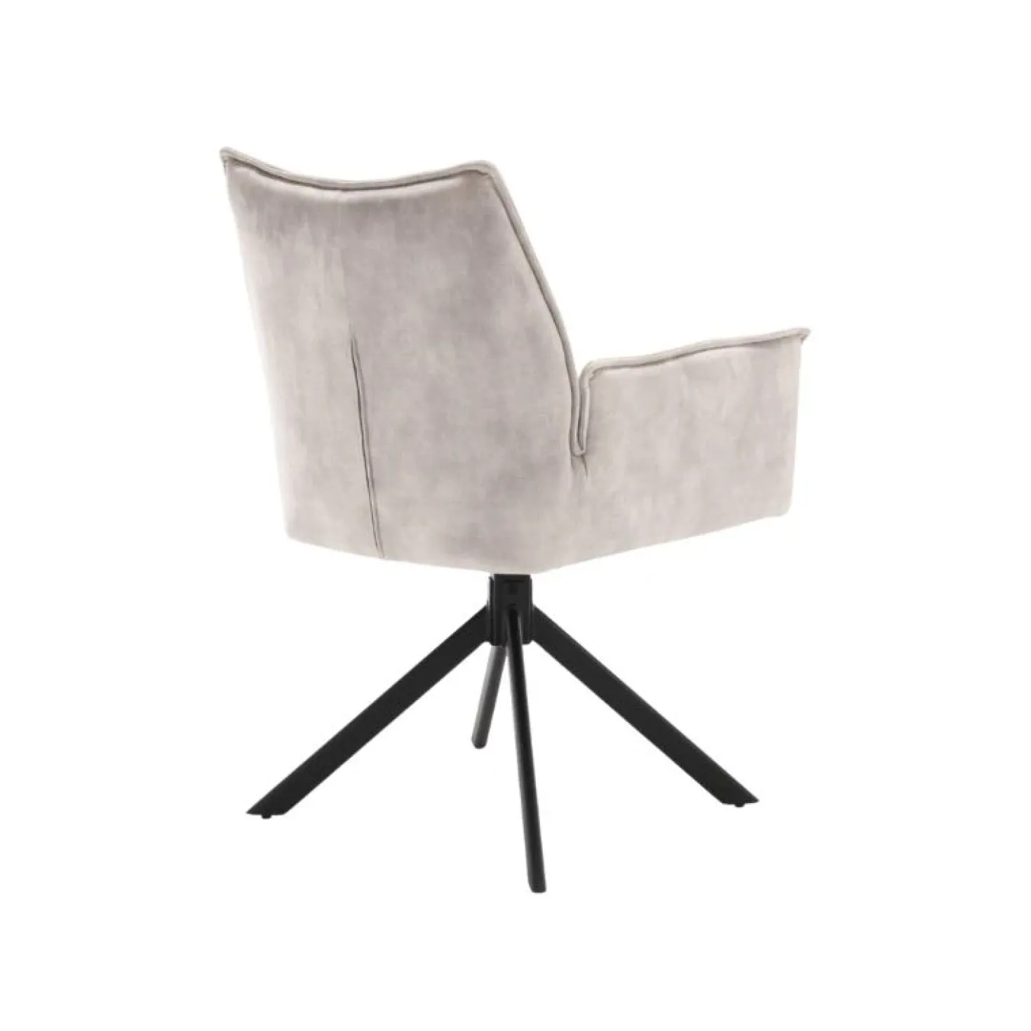 Nelly eetkamerstoel velvet champagne