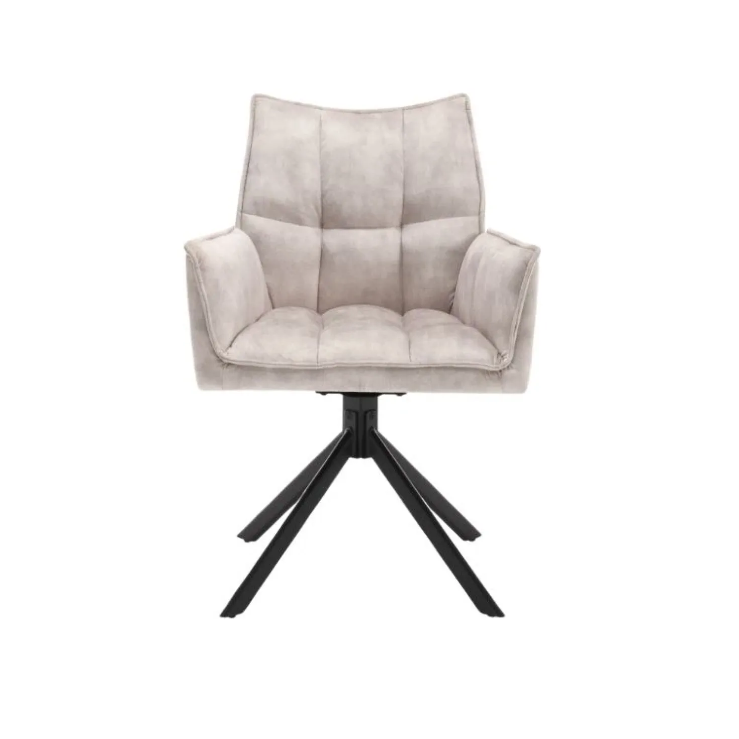 Nelly eetkamerstoel velvet champagne