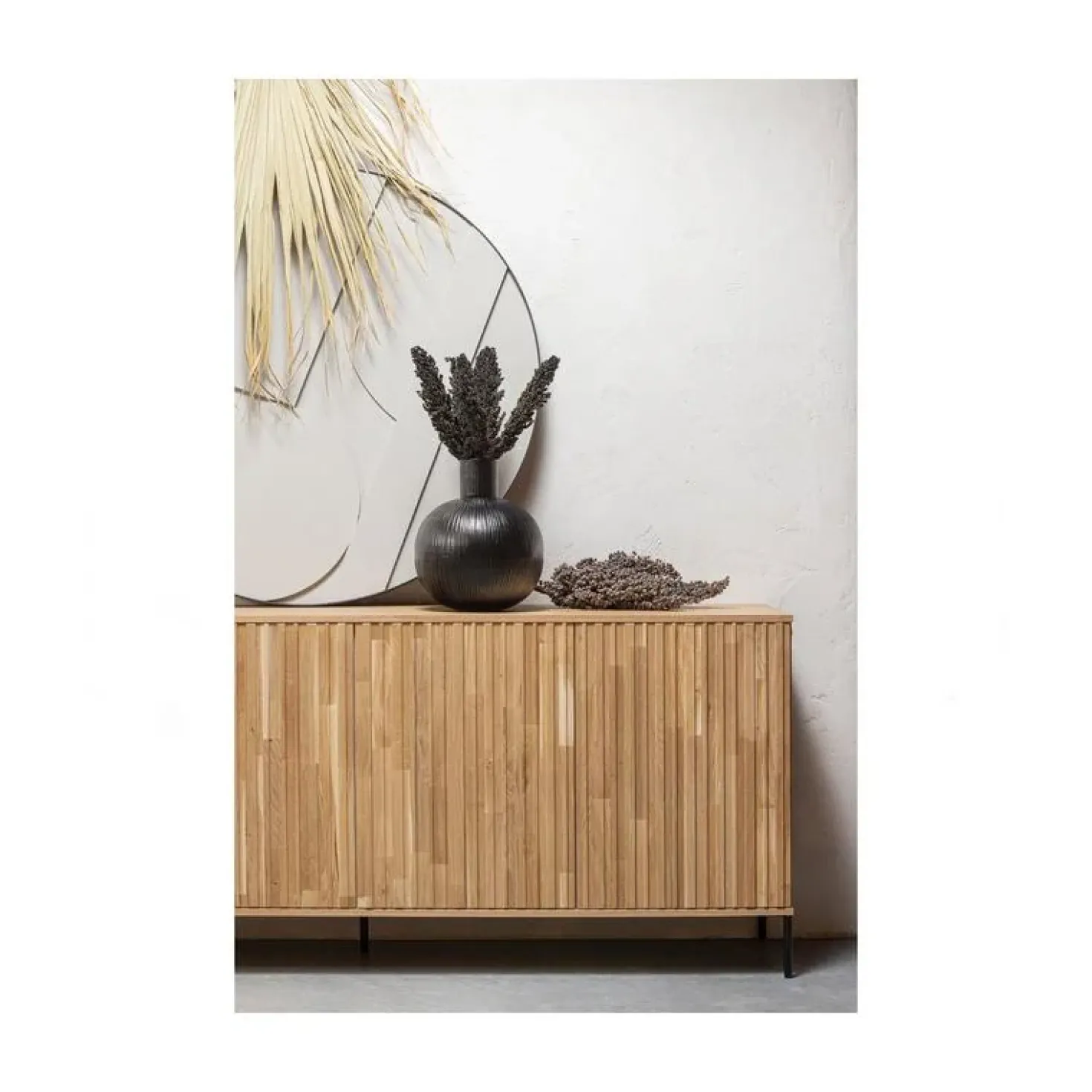 New Gravure Dressoir eiken naturel 200 cm