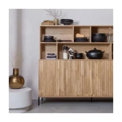 New Gravure Dressoir eiken naturel 200 cm