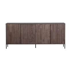 New Gravure Dressoir essen fineer espresso 200 cm