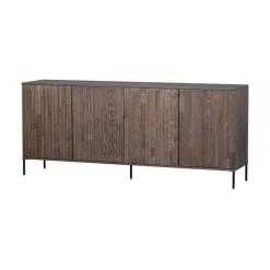 New Gravure Dressoir essen fineer espresso 200 cm