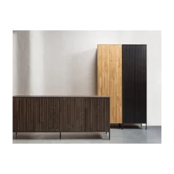 New Gravure Dressoir essen fineer espresso 200 cm