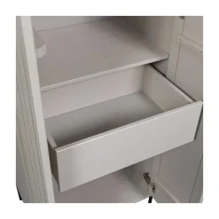 New Gravure Hoge kast met lade grenen dust 60 cm