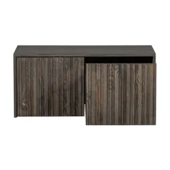 New Gravure Kistbank essen espresso 88 cm