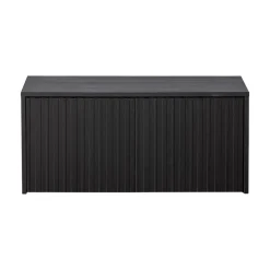 New Gravure Kistbank grenen zwart 88 cm