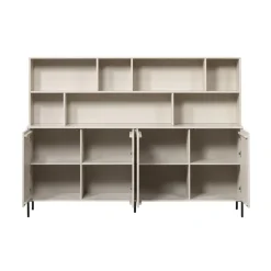 New Gravure Wandkast grenen dust 200 cm