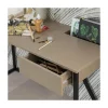 New Julius Bureau Dennenhout Mud 126cm