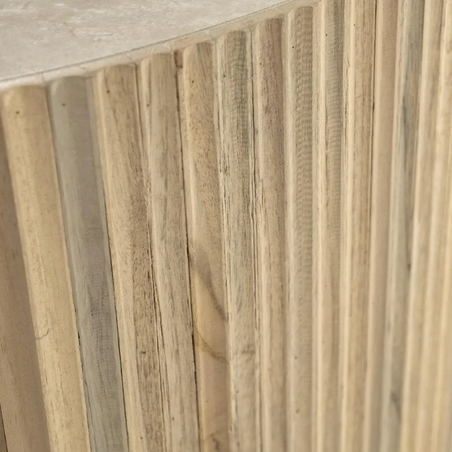 Nice Salontafel organisch Set van 2 Naturel