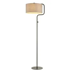 Nico 1-lichts Vloerlamp Bruin