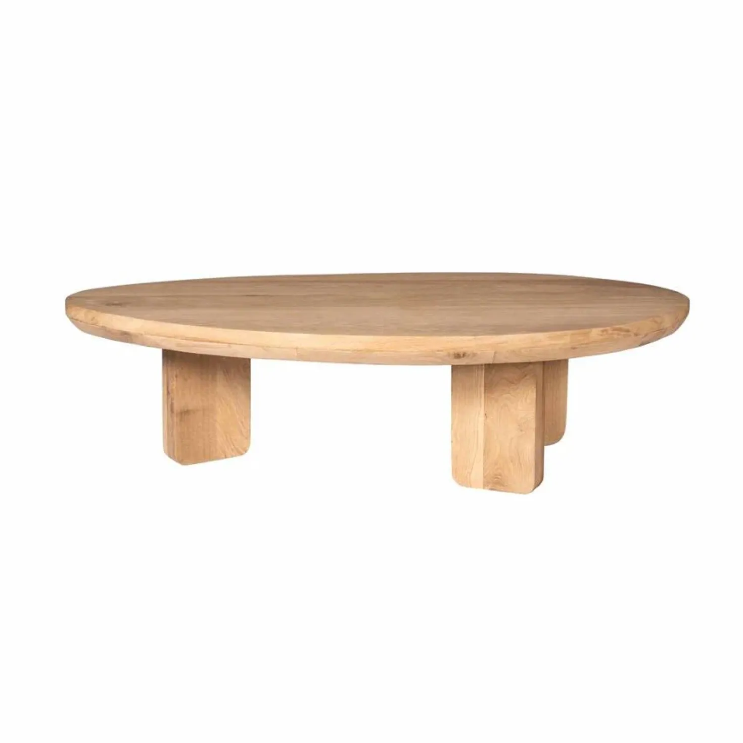 Niko Salontafel Organisch Naturel Eiken 130cm