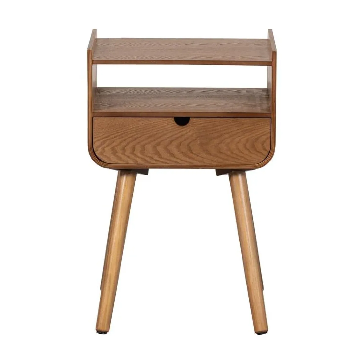 Nils Nachtkastje Hout Naturel 36cm