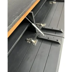 Nils Zwevend Tv meubel zwart 240cm
