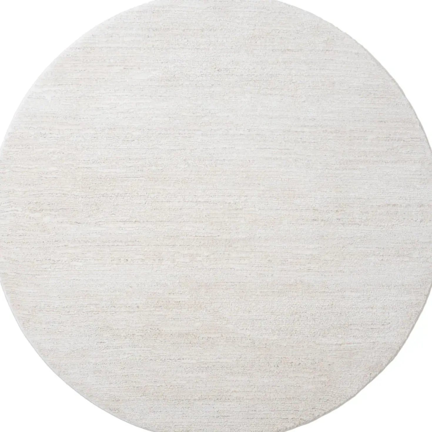 Nina vloerkleed Crème Rond 280x280cm