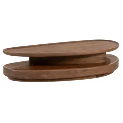 Nino Salontafel Organisch Large Bruin 140cm