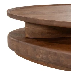 Nino Salontafel Organisch Small Bruin 80cm