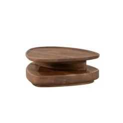 Nino Salontafel Organisch Small Bruin 80cm