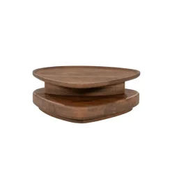 Nino Salontafel Organisch Small Bruin 80cm