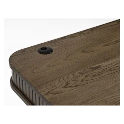 Nita bureautafel donkerbruin 120cm