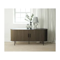 Nita Dressoir donkerbruin 180 cm