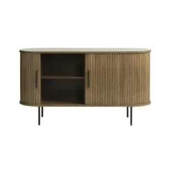Nita dressoir donkerbruin 140cm