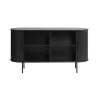 Nita dressoir zwart 140cm