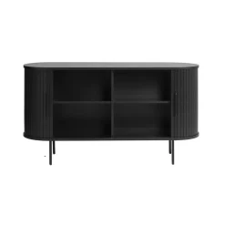Nita dressoir zwart 140cm