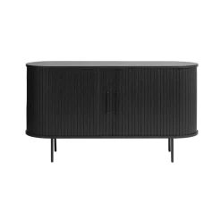 Nita dressoir zwart 140cm