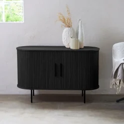 Nita Dressoir Zwart 120cm