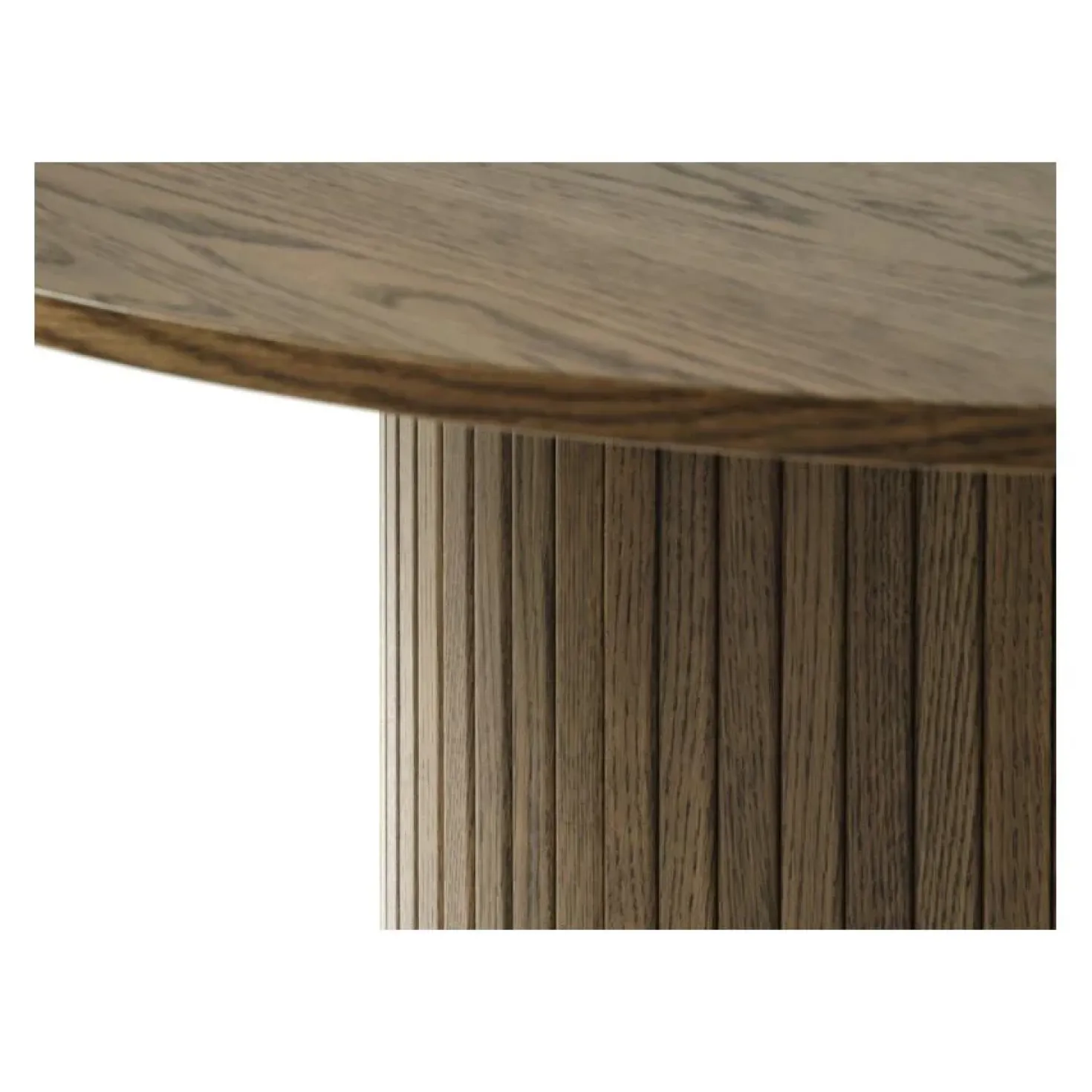 Nita eettafel donkerbruin 120cm