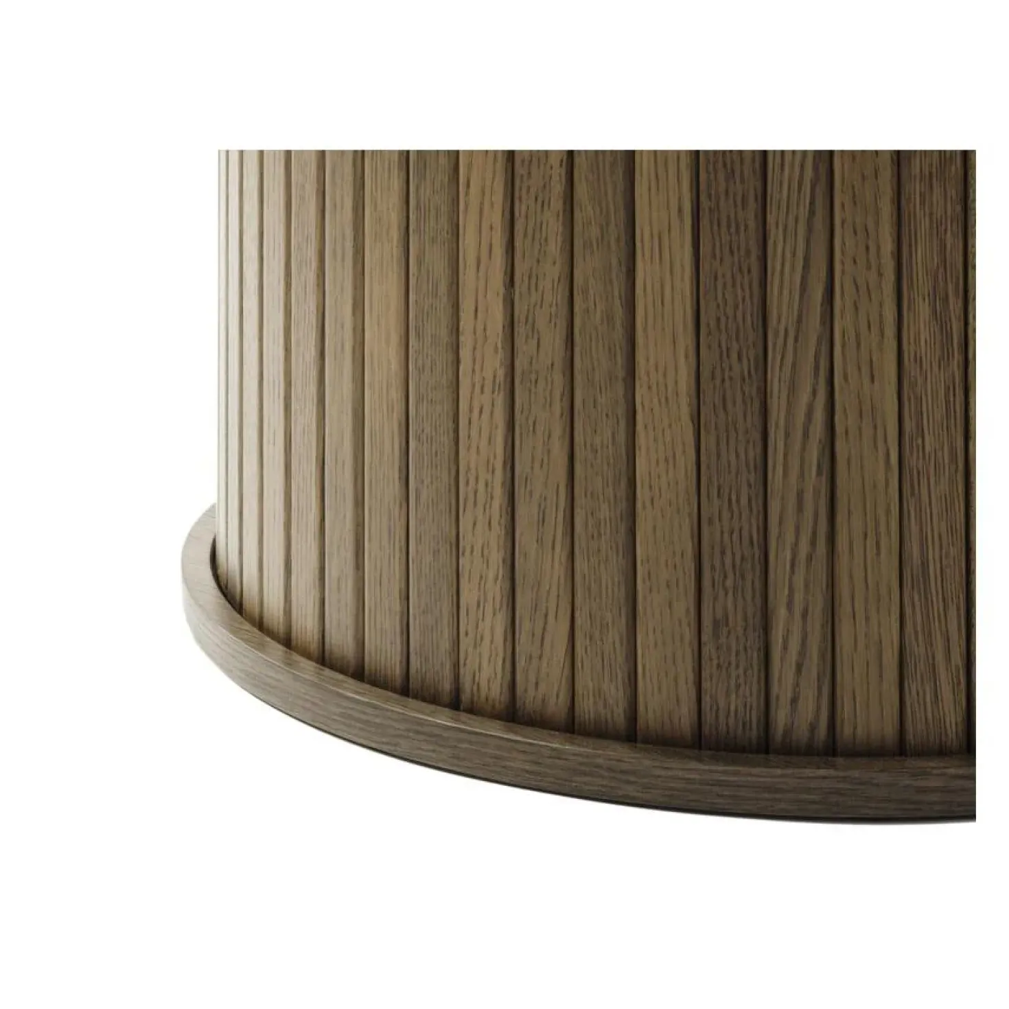 Nita eettafel donkerbruin 120cm