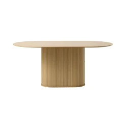 Nita Eettafel Ovaal Naturel 180cm