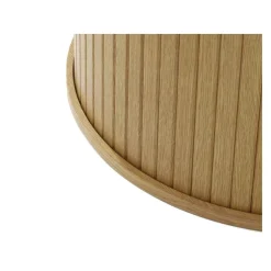 Nita Eettafel rond uitschuifbaar Naturel 120-167 cm