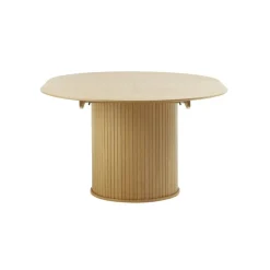 Nita Eettafel rond uitschuifbaar Naturel 120-167 cm