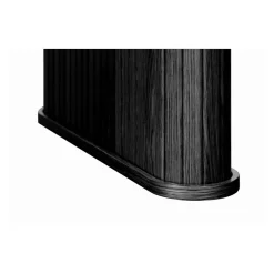 Nita Eettafel zwart deens ovaal 190cm