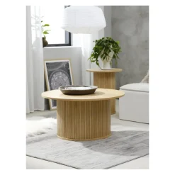 Nita salontafel naturel 90cm