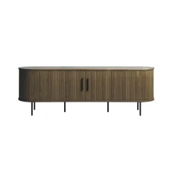 Nita Tv meubel donkerbruin 180 cm