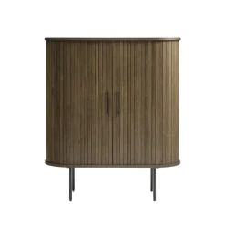 Nita wandkast donkerbruin 100cm