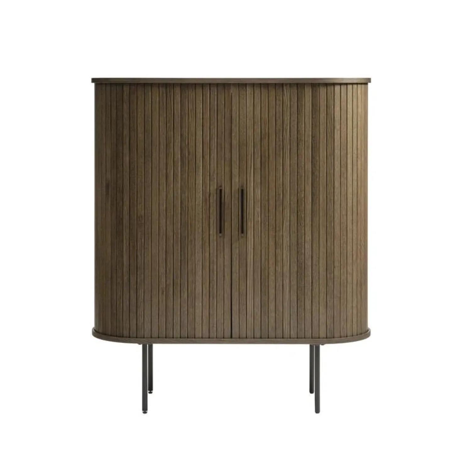 Nita wandkast donkerbruin 100cm
