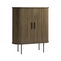 Nita wandkast donkerbruin 100cm