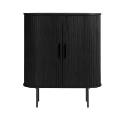 Nita wandkast zwart 100cm